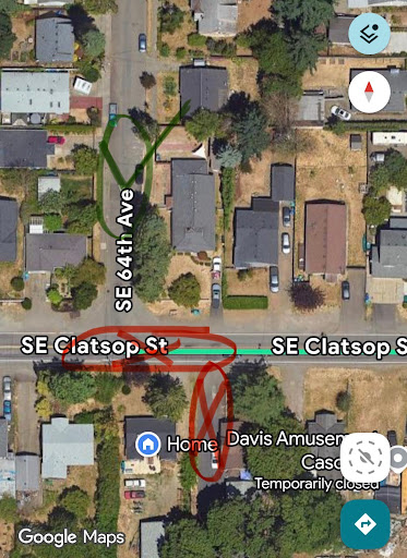 Parking map